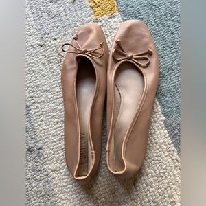 Pretty beige flats from Schutz